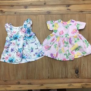 Floral Dress Bundle 0-9M